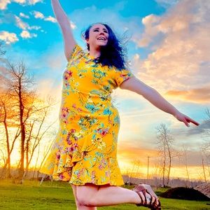 Apt.9 Yellow Dress XL